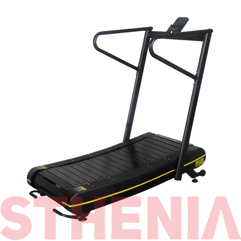 Home curved treadmill